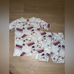 Hanna Andersson Marvel Ghost-Spider organic cotton two-piece pajama 6-7Y